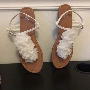 White Sandals